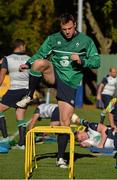 14 October 2015; Ireland's Tommy Bowe during squad training. Ireland Rugby Squad Training, Sophie Gardens, Cardiff, Wales. Picture credit: Brendan Moran / SPORTSFILE