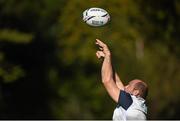 14 October 2015; Ireland hooker Rory Best during squad training. Ireland Rugby Squad Training, Sophie Gardens, Cardiff, Wales. Picture credit: Brendan Moran / SPORTSFILE