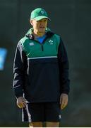 14 October 2015; Ireland head coach Joe Schmidt during squad training. Ireland Rugby Squad Training, Sophie Gardens, Cardiff, Wales. Picture credit: Brendan Moran / SPORTSFILE
