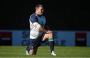 14 October 2015; Ireland's Nathan White during squad training. Ireland Rugby Squad Training, Sophie Gardens, Cardiff, Wales. Picture credit: Brendan Moran / SPORTSFILE