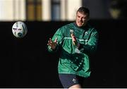 14 October 2015; Ireland's Robbie Henshaw during squad training. Ireland Rugby Squad Training, Sophie Gardens, Cardiff, Wales. Picture credit: Brendan Moran / SPORTSFILE