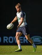 14 October 2015; Ireland's Luke Fitzgerald during squad training. Ireland Rugby Squad Training, Sophie Gardens, Cardiff, Wales. Picture credit: Brendan Moran / SPORTSFILE