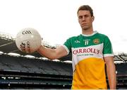 15 October 2015; Niall McNamee, Offaly, was in Croke Park today to announce Offaly GAA's plans to develop a new centre of excellence. The Faithful Fields project will cost €2.25 million to develop in total with Offaly GAA aiming to raise €750,000 before November 30th. Croke Park, Dublin. Picture credit: Seb Daly / SPORTSFILE