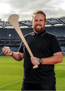 15 October 2015; Golfer Shane Lowry in Croke Park today to announce Offaly GAA's plans to develop a new centre of excellence.  The Faithful Fields project will cost €2.25 million to develop in total with Offaly GAA aiming to raise €750,000 before November 30th. Croke Park, Dublin. Picture credit: Seb Daly / SPORTSFILE