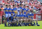 31 May 2009; The Tipperary team stand for the team photograph before the game. Munster GAA Hurling Senior Championship Quarter-Final, Tipperary v Cork, Semple Stadium, Thurles, Co. Tipperary. Picture credit: Brendan Moran / SPORTSFILE