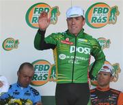 24 May 2009; Overall points jersey winner Niko Eeckhout, An Post M Donnelly Sean Kelly team. FBD Insurance Ras, Stage 8, Clara to Skerries. Picture credit: Stephen McCarthy / SPORTSFILE