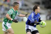 6 June 2009; Sean Johnston, Cavan, in action against Tommy McElroy, Fermanagh. Ulster GAA Football Senior Championship Quarter-Final, Cavan v Fermanagh, Kingspan Breffni Park, Cavan. Picture credit: Oliver McVeigh / SPORTSFILE