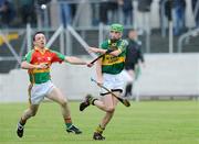 6 June 2009; Billy Brick, Kerry, in action against James Hickey, Carlow. Christy Ring Cup Semi-Final, Carlow v Kerry, Dr. Cullen Park, Carlow. Picture credit: Matt Browne / SPORTSFILE