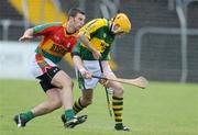 6 June 2009; Evan Sweeney, Kerry, in action against Des Shaw, Carlow. Christy Ring Cup Semi-Final, Carlow v Kerry, Dr. Cullen Park, Carlow. Picture credit: Matt Browne / SPORTSFILE