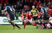 17 October 2015; Tomas O'Leary, Munster. Guinness PRO12, Round 4, Munster v Cardiff Blues. Irish Independent Park, Cork. Picture credit: Diarmuid Greene / SPORTSFILE