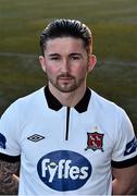 15 February 2015; Sean Maguire, Dundalk. Dundalk Squad and Player Portraits, Oriel Park, Dundalk, Co. Louth. Picture credit: David Maher / SPORTSFILE Picture credit: David Maher / SPORTSFILE