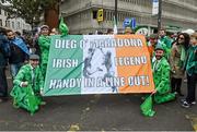 18 October 2015; Ireland supporters before the game. 2015 Rugby World Cup Quarter-Final, Ireland v Argentina. Millennium Stadium, Cardiff, Wales. Picture credit: Matt Browne / SPORTSFILE