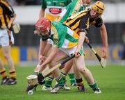 10 June 2009; Karl Mollen, Offaly, in action against Colin Fennelly, Kilkenny. Bord Gais Energy Leinster U21 Hurling Championship Semi-Final, Kilkenny v Offaly, Nowlan Park, Kilkenny. Picture credit: Brian Lawless / SPORTSFILE