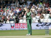 11 June 2009; Kyle McCallan, Ireland, shows his disappointment against New Zealand. Twenty20 World Cup - Super Eights Series, Ireland v New Zealand. Trent Bridge, Nottingham, England. Picture credit: Tim Hales / SPORTSFILE
