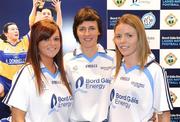 9 June 2009; The Bord Gais Energy Teams of the 2009 Leagues have been announced. Thie new joint initiative from the Ladies Gaelic Football Associaton and Bord Gais Energy recognises the players who excelled during the league campaigns across all the divisions. 45 players from 22 counties were selected and were presented with a specially commissioned kit to mark their achievenents. Pictured are Roscommon players who were recognised with awards, from left, Claire Grehan, Ann Marie Carley and Michelle Carey. Croke Park, Dublin. Picture credit: Brendan Moran / SPORTSFILE