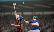 18 October 2015; Tim O'Sullivan, Ballygunnar, in action against Kenneth Kearney, Tallow. J.J. Kavanagh & Sons Ltd. Waterford County Senior Hurling Championship Final, Ballygunnar v Tallow. O'Connor Park, Walsh Park, Waterford. Picture credit: Ray McManus / SPORTSFILE