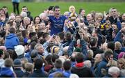 18 October 2015; Cathal Shine, Clann na nGael, celebrates at the end of the game. Roscommon County Senior Football Championship Final, Pádraig Pearses v Clann na nGael. Dr. Hyde Park, Roscommon. Picture credit: David Maher / SPORTSFILE