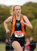 18 October 2015; Aoibhe Richardson, Kilkenny City Harriers AC,  in action during the Women's Open race. Autumn Open Cross Country. Phoenix Park, Dublin. Picture credit: Tomás Greally / SPORTSFILE