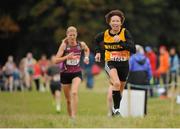 18 October 2015; Carmel Parnell, Leevale AC, Co.Cork, in action during the Autumn Open Cross Country. Phoenix Park, Dublin. Picture credit: Tomás Greally / SPORTSFILE
