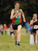 18 October 2015; Pauline Moran, Mayo AC, in action during the Autumn Open Cross Country. Phoenix Park, Dublin. Picture credit: Tomás Greally / SPORTSFILE