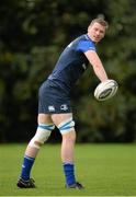 19 October 2015; Leinster's Gavin Thornbury during squad training. Leinster Rugby Squad Training, Rosemount, UCD, Belfield, Dublin. Picture credit: Sam Barnes / SPORTSFILE