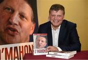 20 October 2015; Former Galway and Mayo football manager John O'Mahony, T.D at the launch of his autobiography 'O'Mahony - Keeping the Faith'. St Nathy's College, Chapel Street, Ballaghadereen, Co. Roscommon. Photo by Sportsfile