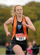 18 October 2015; Aoibhe Richardson, Kilkenny City Harriers AC,  in action during the Women's Open race. Autumn Open Cross Country. Phoenix Park, Dublin. Picture credit: Tomás Greally / SPORTSFILE