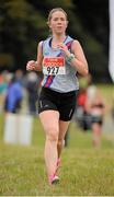 18 October 2015; Sarah Gallagher, DSD AC, Dublin, in action during the Women's Open race. Autumn Open Cross Country. Phoenix Park, Dublin. Picture credit: Tomás Greally / SPORTSFILE