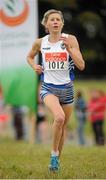 18 October 2015; Jackie Carthy, Kilmore AC, Co.Wexford, in action during the Women's Open race. Autumn Open Cross Country. Phoenix Park, Dublin. Picture credit: Tomás Greally / SPORTSFILE