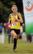 18 October 2015; Jessica Craig, North Down AC, in action during the Women's Open race. Autumn Open Cross Country. Phoenix Park, Dublin. Picture credit: Tomás Greally / SPORTSFILE