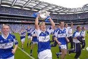 17 July 2005; Paddy Fleming, Laois, celebrates with the cup. Leinster Minor Football Championship Final, Offaly v Laois, Croke Park, Dublin. Picture credit; Brian Lawless / SPORTSFILE