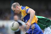 7 June 2009; Michael O'Shea, Clare, in action against Shane Gallagher, Limerick. Munster GAA Football Senior Championship Semi-Final, Clare v Limerick, Cusack Park, Ennis, Co. Clare. Picture credit: Matt Browne / SPORTSFILE