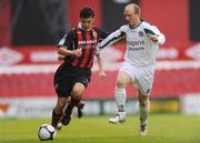12 June 2009; Anto Murphy, Bohemians, in action against Stephen Hurley, Mayfield United. FAI Ford Cup Third Round, Bohemians v Mayfield United, Dalymount Park, Dublin. Photo by Sportsfile *** Local Caption ***