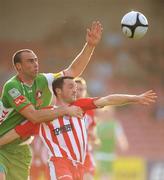 12 June 2009; Rafael Cretaro, Sligo Rovers, in action against Dan Murray, Cork City. FAI Ford Cup Third Round, Cork City v Sligo Rovers, Turners Cross, Cork. Picture credit: Brendan Moran / SPORTSFILE