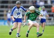 14 June 2009; Aidan Hennessy, Limerick, in action against Pa Kearney, Waterford. Munster GAA Hurling Intermediate Championship Semi-Final, Limerick v Waterford, Semple Stadium, Thurles, Co. Tipperary. Picture credit: Brendan Moran / SPORTSFILE