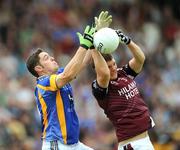 14 June 2009; Kieran Gavin, Westmeath, in action against Seanie Furlong, Wicklow. GAA Football Leinster Senior Championship Quarter-Final, Wicklow v Westmeath, O'Connor Park, Tullamore, Co. Offaly. Picture credit: Brian Lawless / SPORTSFILE