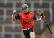 14 June 2009; James Coyle, Down, celebrates after scoring his side's first goal. Ulster Senior Hurling Championship Semi-Final, Derry v Down, Casement Park, Belfast, Co Antrim. Photo by Sportsfile