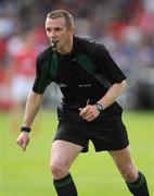 14 June 2009; Referee Michael Duffy, Sligo. GAA Football Leinster Senior Championship Quarter-Final, Laois v Louth, Parnell Park, Dublin. Picture credit: Ray McManus / SPORTSFILE *** Local Caption ***