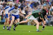14 June 2009; Ollie Moran, Limerick, in action against Kevin Moran, Waterford. GAA Hurling Munster Senior Championship Semi-Final, Limerick v Waterford, Semple Stadium, Thurles, Co. Tipperary. Picture credit: Stephen McCarthy / SPORTSFILE