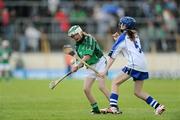 14 June 2009; Sinead McNamara, Limerick, in action against Emily White, Waterford. Irish Daily Star Sunday Primary Go Games, Limerick v Waterford, Semple Stadium, Thurles, Co. Tipperary. Picture credit: Stephen McCarthy / SPORTSFILE