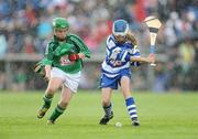 14 June 2009; Alice Hahesy, Waterford, in action against Sheena Lynch, Limerick. Irish Daily Star Sunday Primary Go Games, Limerick v Waterford, Semple Stadium, Thurles, Co. Tipperary. Picture credit: Stephen McCarthy / SPORTSFILE