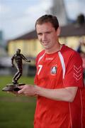 15 June 2009; Cork City's Colin Healy who received the Soccer Writers Association of Ireland Player of the Month Award for May. Turners Cross, Cork. Picture credit: Brendan Moran / SPORTSFILE