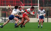 12 April 1998; Anthony Tohill of Derry in action against Mark Daly of Monaghan during the National Football League Semi-Final match between Derry and Monaghan at Croke Park in Dublin. Photo by Ray Lohan/Sportsfile