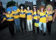 14 September 1997; Clare fans prior to the Guinness All Ireland Hurling Final match between Clare and Tipperary at Croke Park in Dublin. Photo by Ray McManus/Sportsfile