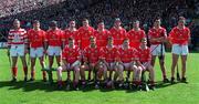 3 May 1998; The Cork team prior to the National Hurling League Semi-Final match between Cork and Clare at Semple Stadium in Thurles, Tipperary. Photo by Brendan Moran/Sportsfile