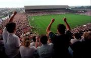 18 August 1996; A general view from the new Cusack Stand prior to the GAA All-Ireland Football Semi-Final match between Meath and Tyrone at Croke Park in Dublin. Photo by Brendan Moran/Sportsfile