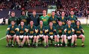 5 April 1998; The Donegal team prior to the National Football League Quarter-Final match between Cork and Donegal at Croke Park in Dublin. Photo by Ray McManus/Sportsfile