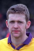 10 May 1998; Jim Byrne of Wexford prior to the Leinster Senior Football Championship Preliminary Round Replay match between Longford and Wexford at Pearse Park in Longford. Photo by Damien Eagers/Sportsfile