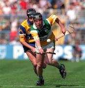 9 August 1998; Referee Jimmy Cooney during the GAA Hurling All-Ireland Senior Championship Semi-Final match between Offaly and Clare at Croke Park in Dublin. Photo by Brendan Moran/Sportsfile