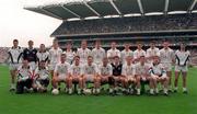 2 August 1998; The Kildare squad prior to the Leinster GAA Football Senior Championship Final match between Kildare and Meath at Croke Park in Dublin. Photo by Damien Eagers/Sportsfile